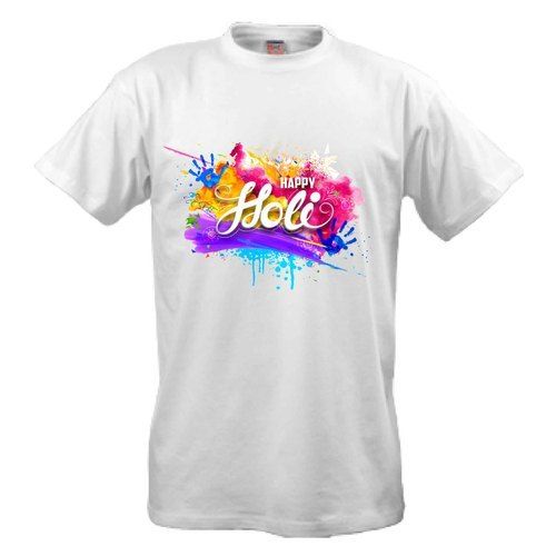 Designer Holi T-Shirt Gender: Male