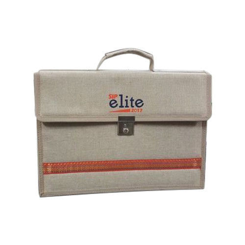 Jute Promotional Laptop Bag