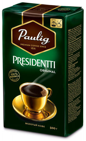 Organic President Premium Coffee (Paulig)