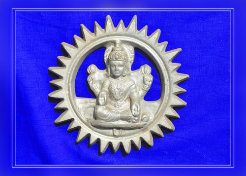 Cast Iron Laxmi Idol