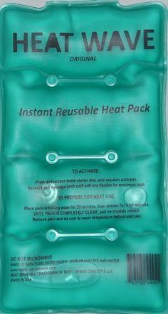 Green Instant Heating Pad