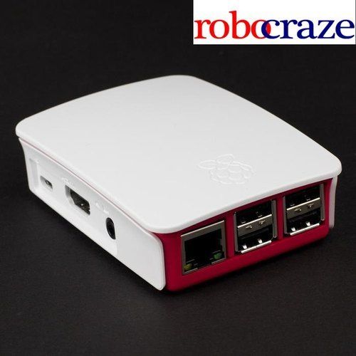 Official Raspberry Pi B /2/3 Red and White Case