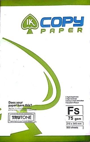 White IK Copy Paper