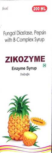 Zikozyme Enzyme Syrup Age Group: Suitable For All