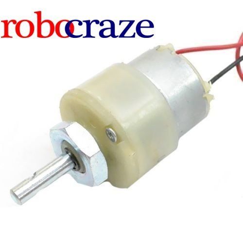 Gear Motor - 100 Rpm (12V) Rated Voltage: 12 Volt (V)