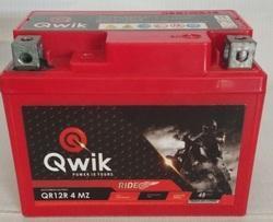 Qwik Motorcycle Battery (4MF)