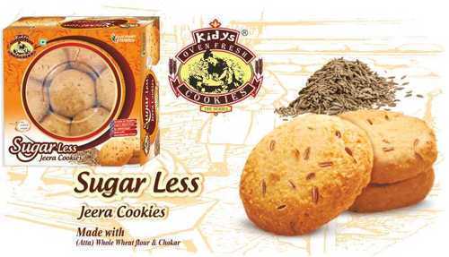 Sugar Less Jeera Cookies