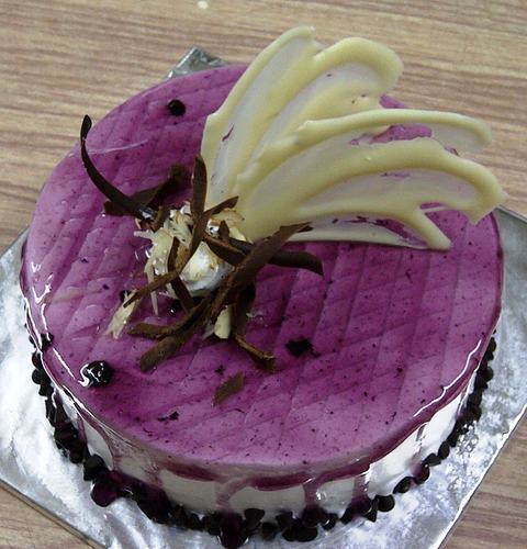 Tasty Black Currant Cake