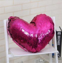 Pink Attractive Magic Decorative Pillow