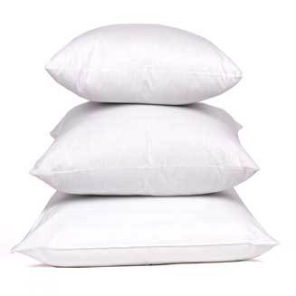 Black Longer Life Cotton Pillows