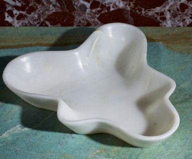 Corrosion Resistant White Marble Tray