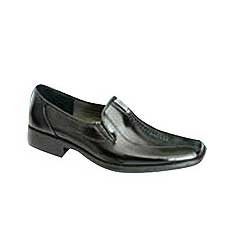 Designer Black Leather Shoe