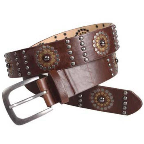 Ladies Brown Leather Belts