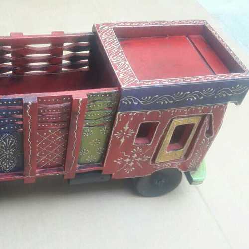 Wood Painting Truck With Painting