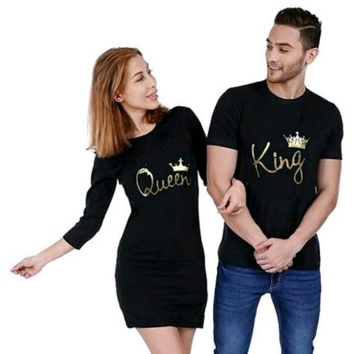 पुरुषों और महिलाओं दोनों के लिए प्रिंटेड कॉटन टी शर्ट