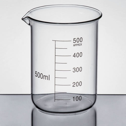 Laboratory Transparent Glass Beaker