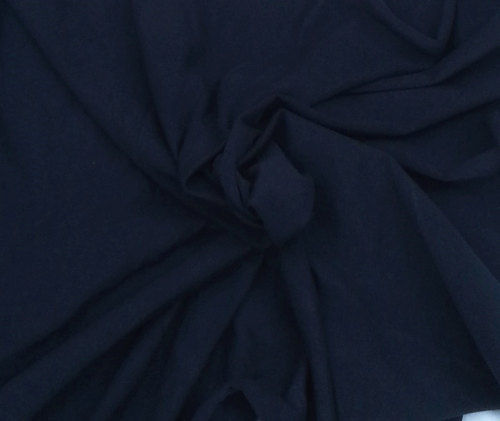 Knit Indigo Denim Spandex Jersey Fabric