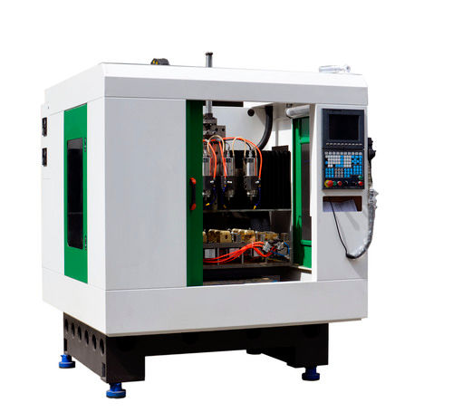 Green Multi-Spindle Engraving And Milling Cnc Machine