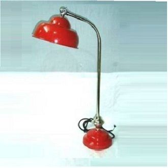 Red Iron Table Lamp