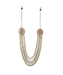 Semi-Automatic Mens Designer Pearl And Moti Mala