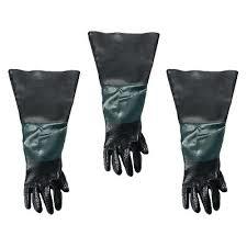 Black Smooth Small Sandblaster Gloves