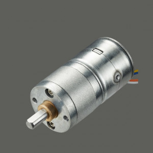 Silver Dc Stepper Motor With Gear Box Gm-Ld20-20By
