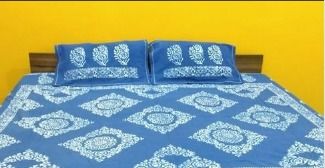 Breathable Multi Colored Printed Batik Bedsheets