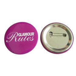 All Colors Available Printed Metal Button Badge