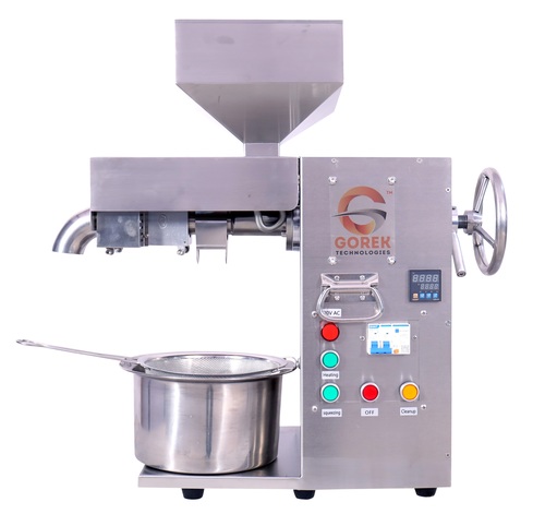 Automatic Peanut Oil Press - Color: Silver