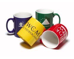 Any Colour Customized Sublimation Printed Coffee Mugs