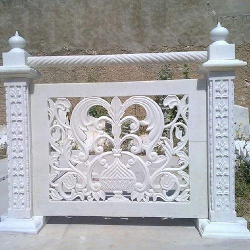 Designer White Marble Carving