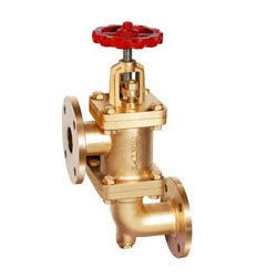 Bronze Accessible Feed Check Valve With Curved Inlet Flanged