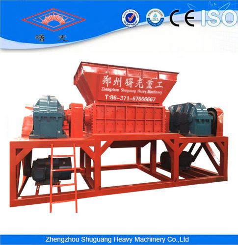 Industrial Metal, Plastic, Paper, Wood Recycle Machine Metal Shredder Machine BladeÂ Size: 200-700Mm