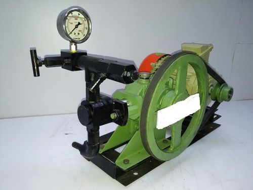 Motorized Hydraulic Pressure Test Pump - Color: Green