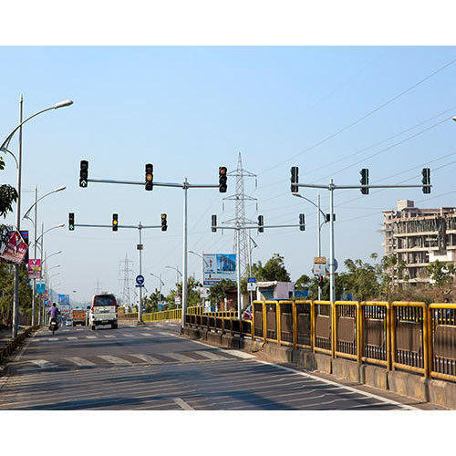 Traffic Signal Light Pole