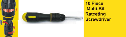 Multi Bit Ratceting Screwdriver