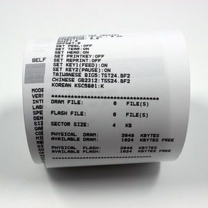 100% Pure Wood Pulp 80mm Thermal Receipt Printer Paper Rolls