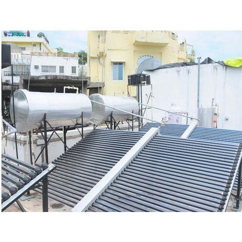 Industrial Solar Water Heater - Durable Steel Structure | High Functionality, Long Working Life, Sturdy Design