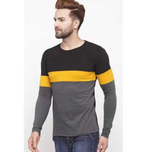 Wood Mens Full Sleeve T-Shirts