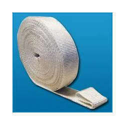 White Non Metallic Asbestos Webbing Tapes