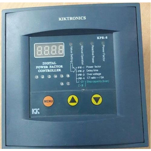 Automatic Power Factor Controller - 144x144 mm Dimension, Single Digit Display Size | Industry-Leading Performance & Efficiency