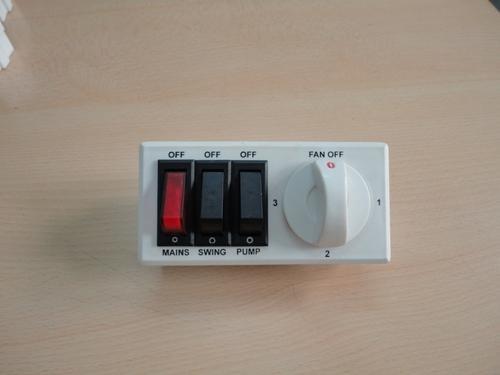 White Durable Rocker Switch Gear