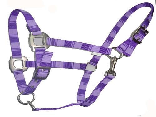 Purple Durable Tape Horse Halter