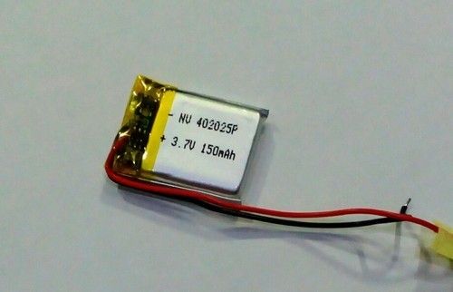 Li Polymer Battery Pack 150mAh