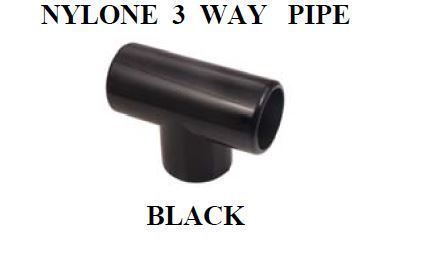 Nylon T Shaped Three Way Pipe