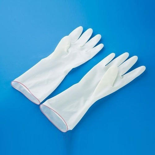 White Plain Disposable Surgical Gloves