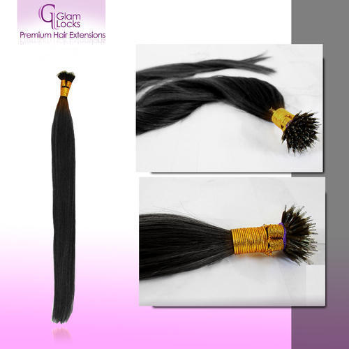 Liquid Glam Locks 2 And 4 Indian Remy Straight Nano-Ring Fusion Hair Extension