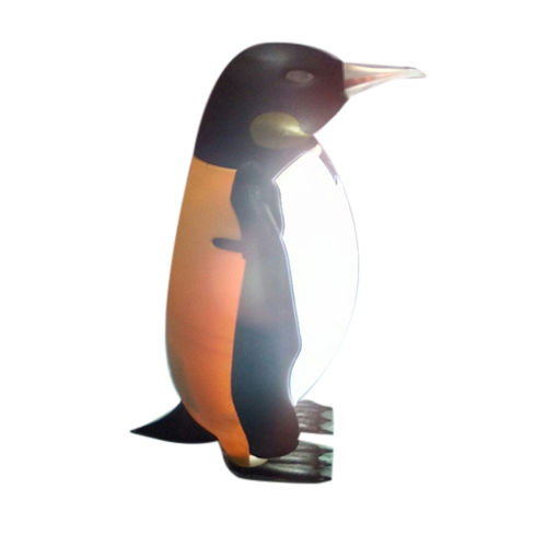 Multicolor Decorative Solar Penguin Light