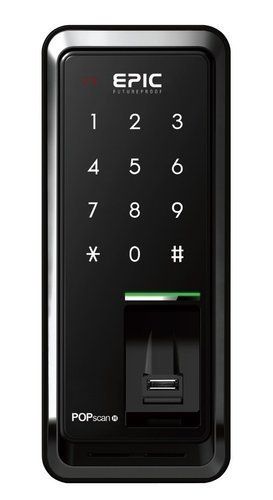 Fingerprint And Password Based Epic Popscan M Digital Door Lock