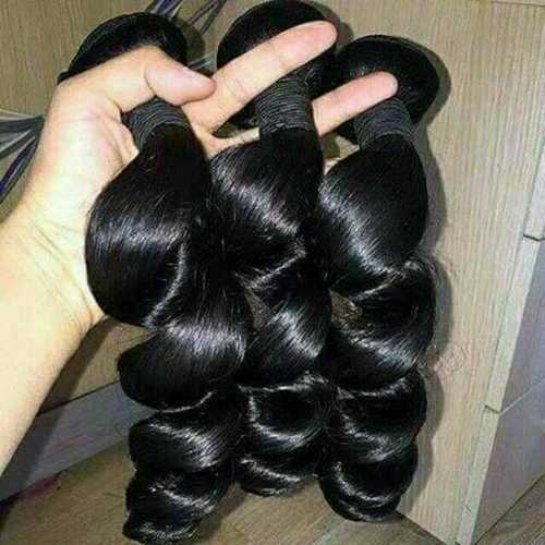 Black Color Body Wave Human Hair